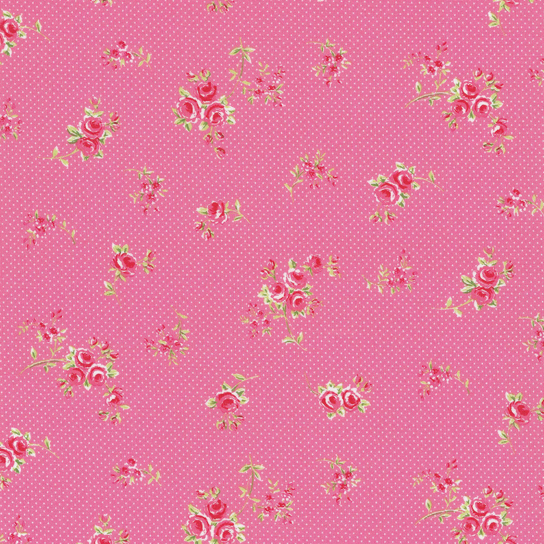 Westfalen Druckst. Wales Blumen pink