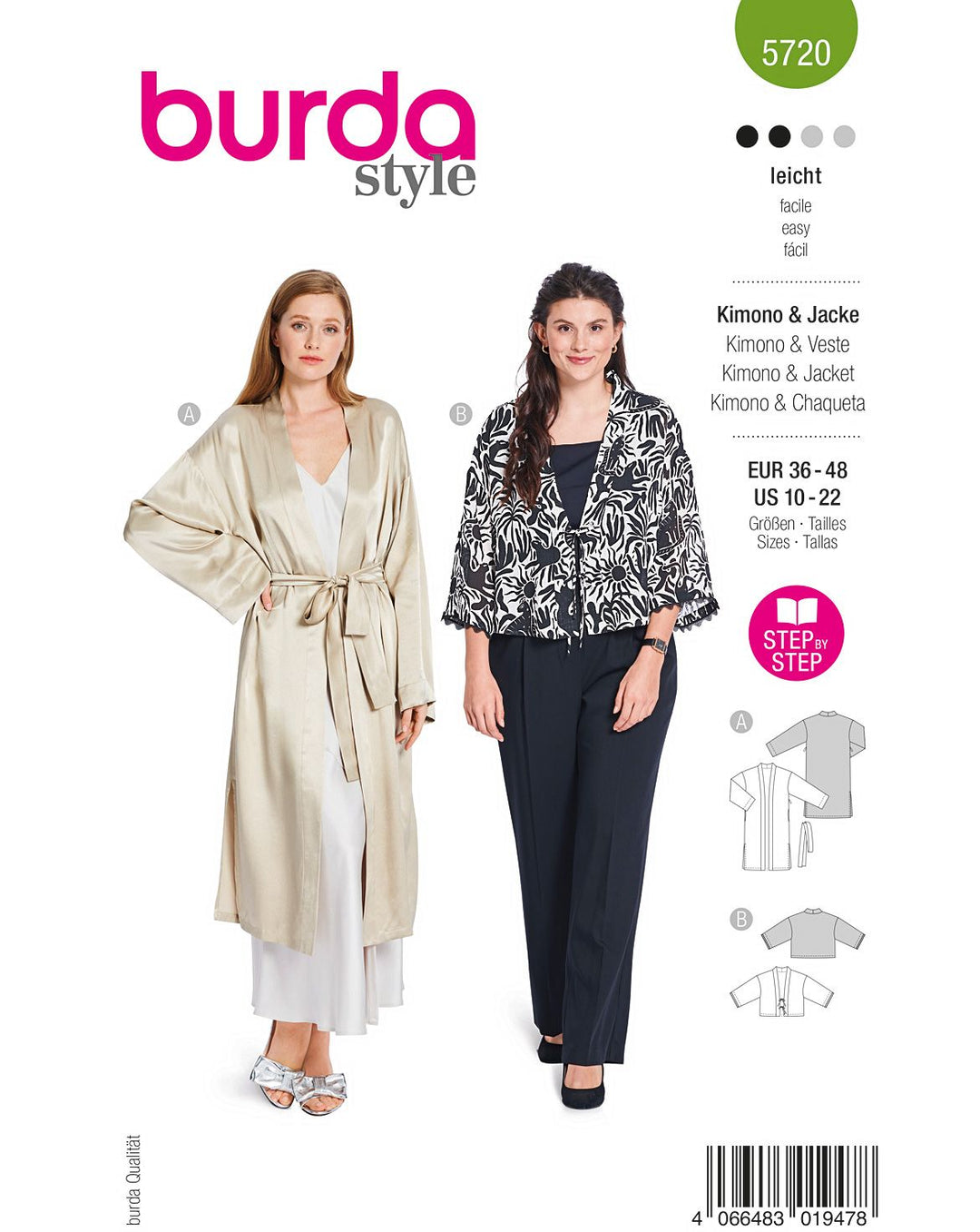 Burda Schnittmuster 5720