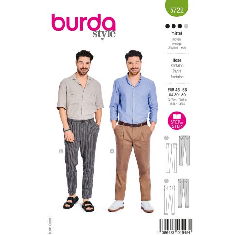 Burda Schnittmuster 5722