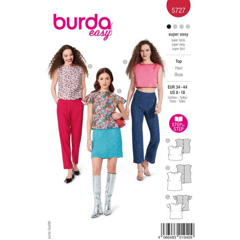 Burda Schnittmuster 5727