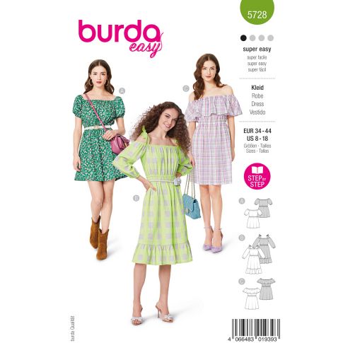 Burda Schnittmuster 5728