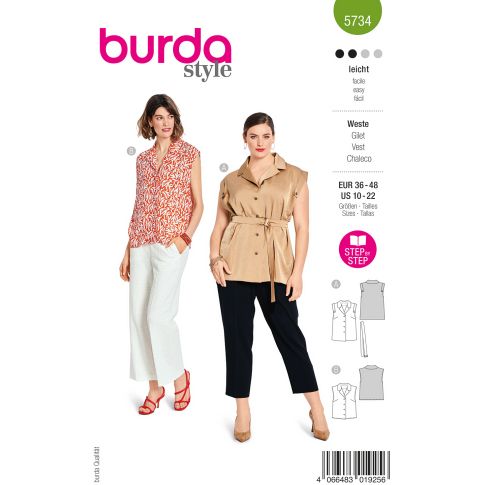Burda Schnittmuster 5734
