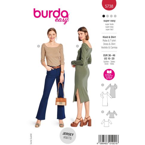 Burda Schnittmuster 5738