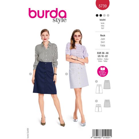 Burda Schnittmuster 5739