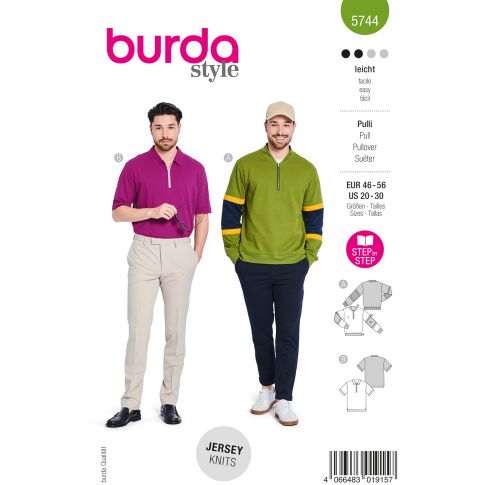 Burda Schnittmuster 5744