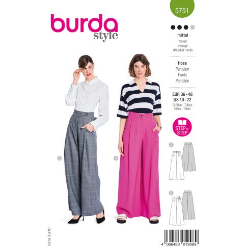 Burda Schnittmuster 5751
