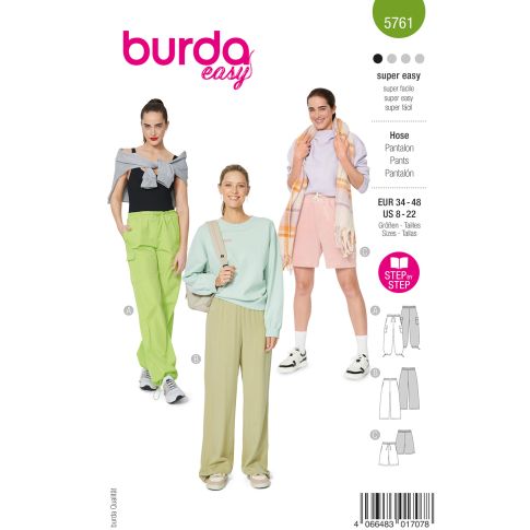 Burda Schnittmuster 5761