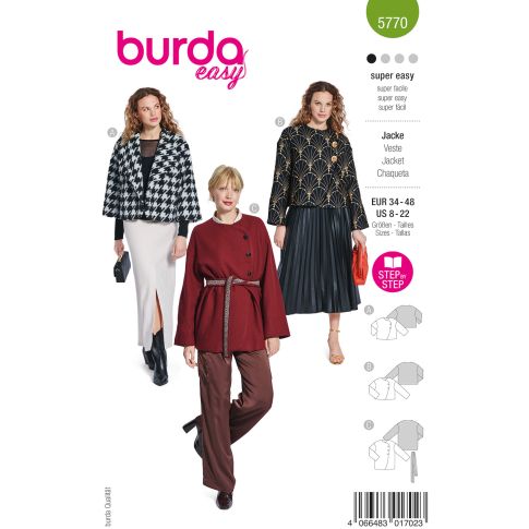 Burda Schnittmuster 5770