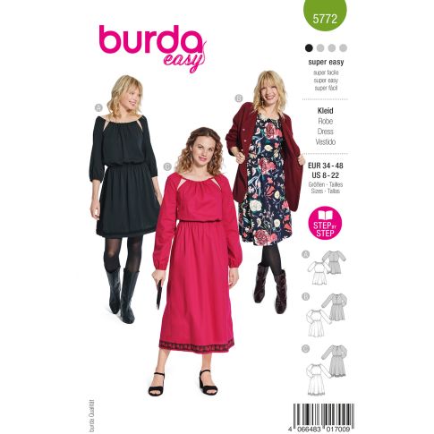 Burda Schnittmuster 5772