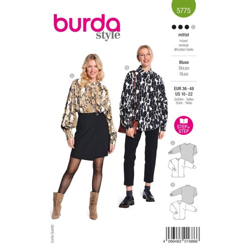 Burda Schnittmuster 5775