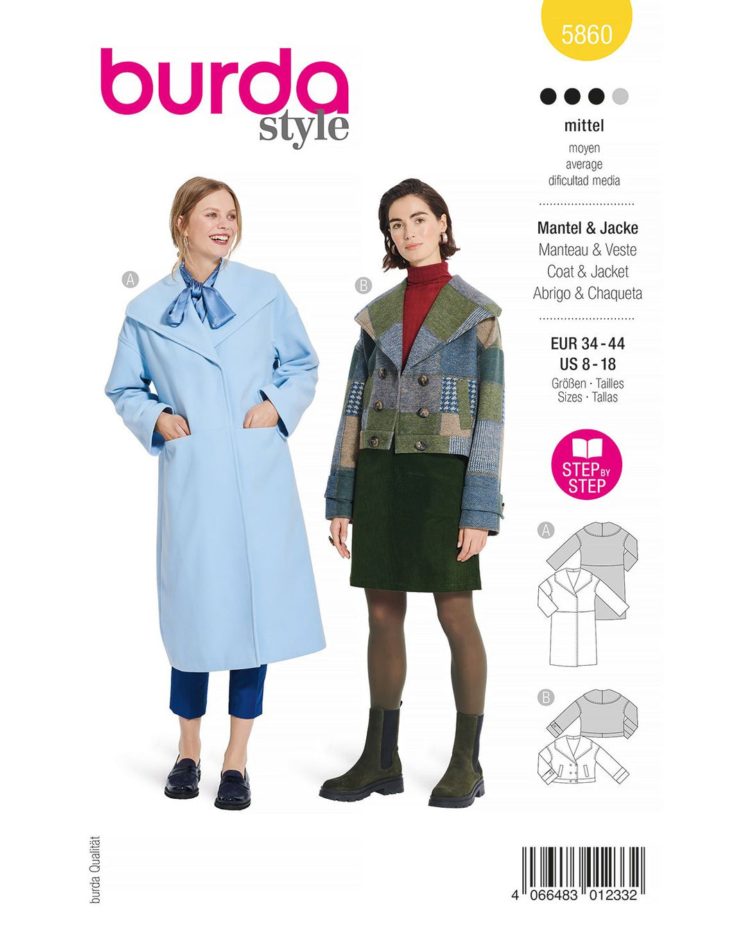 Burda Schnittmuster 5860
