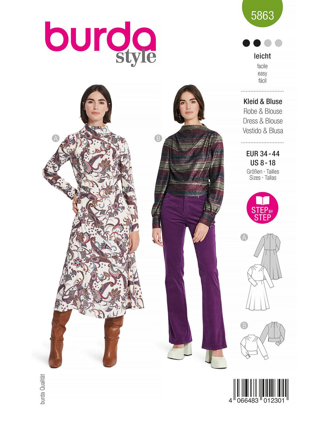 Burda Schnittmuster 5863