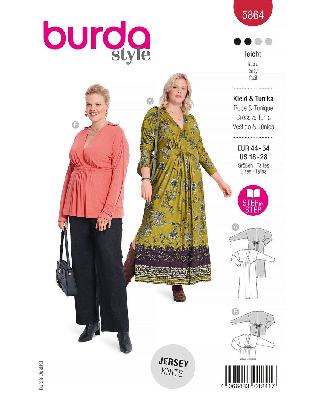 Burda Schnittmuster 5864