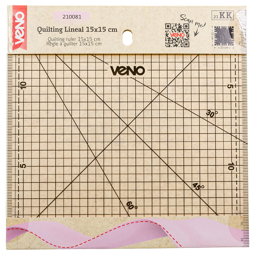 Quilting Lineal 15x15cm