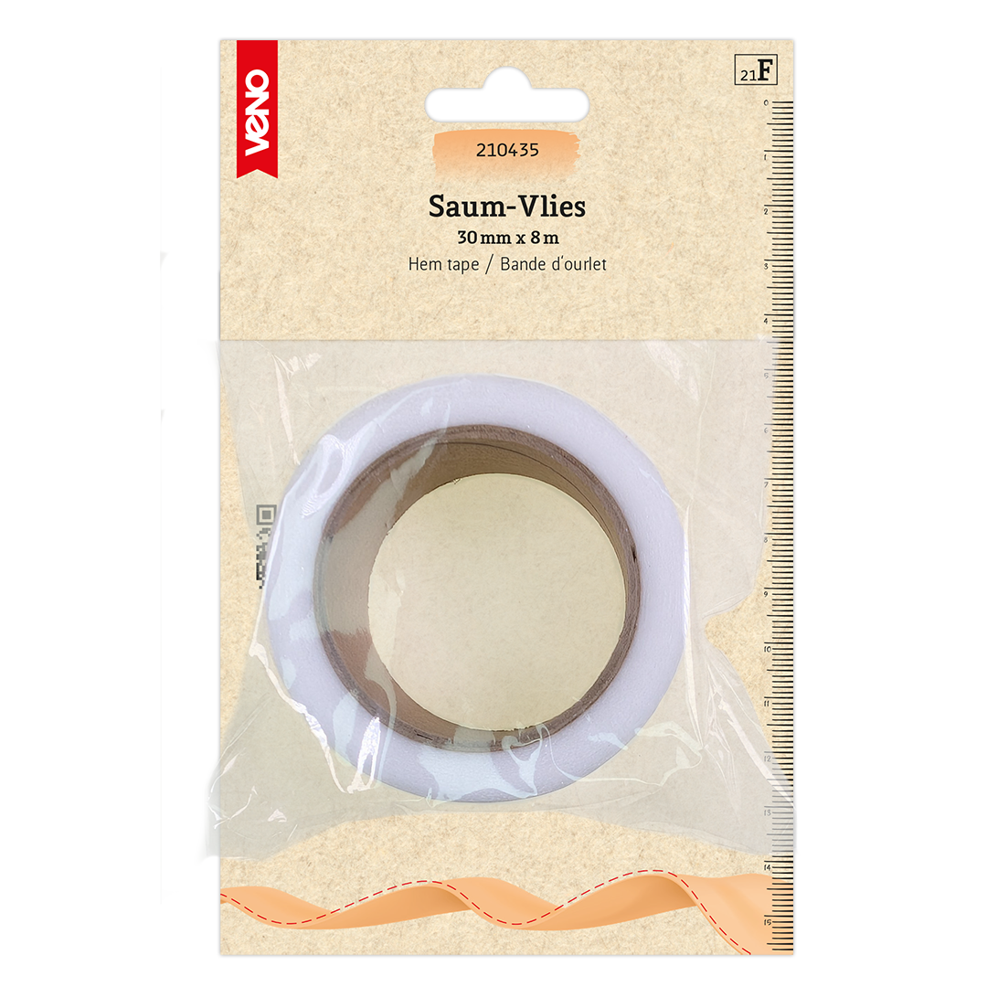 Saum - Vlies 30mm x 8m