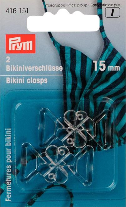 Bikiniverschluss 15mm