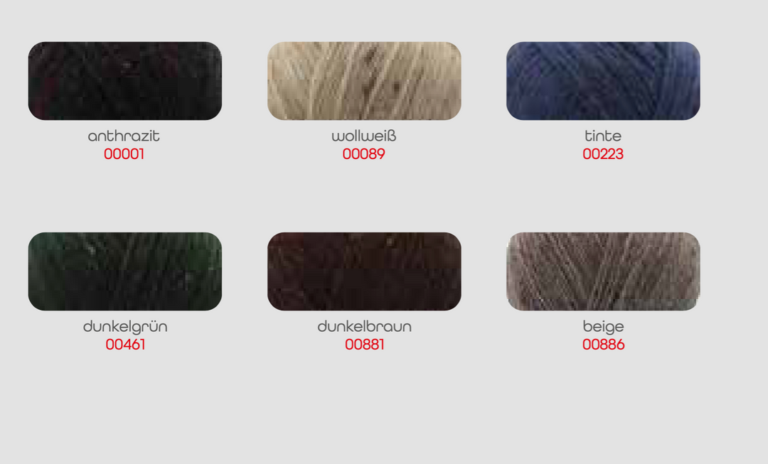 Voolis Sockenwolle 6-fädig Tweed 150g