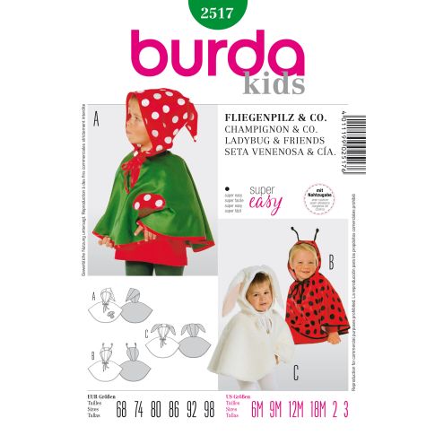 Burda Schnittmuster 2517
