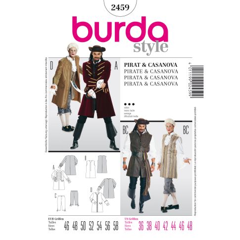Burda Schnittmuster 2459