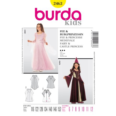 Burda Schnittmuster 2463