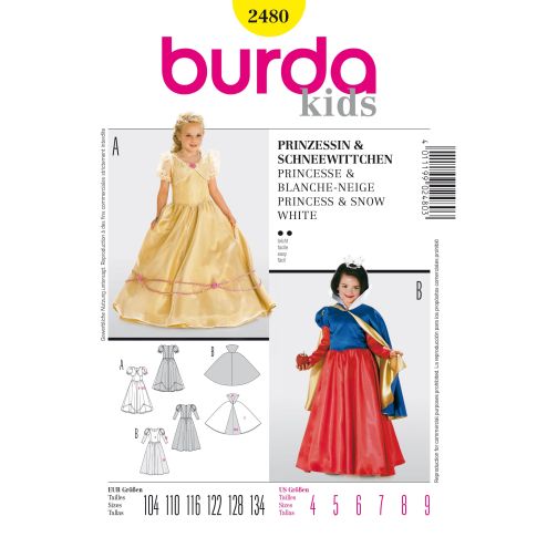 Burda Schnittmuster 2480