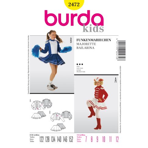 Burda Schnittmuster 2472