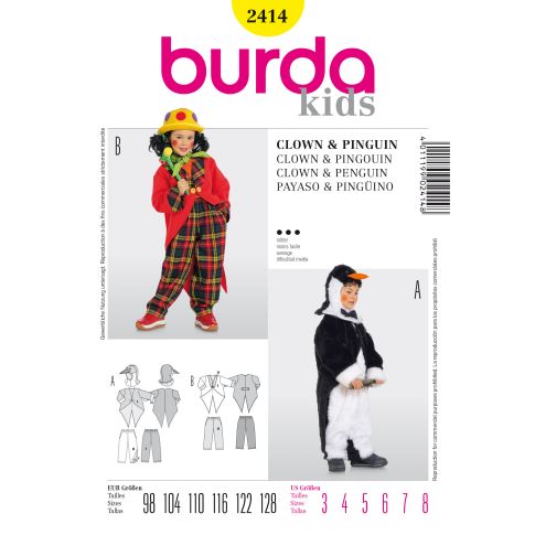 Burda Schnittmuster 2414