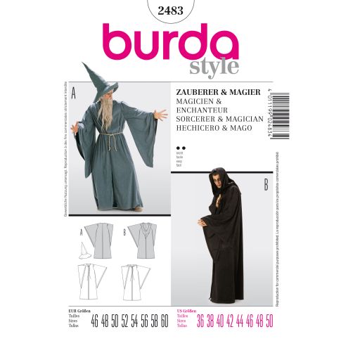 Burda Schnittmuster 2483