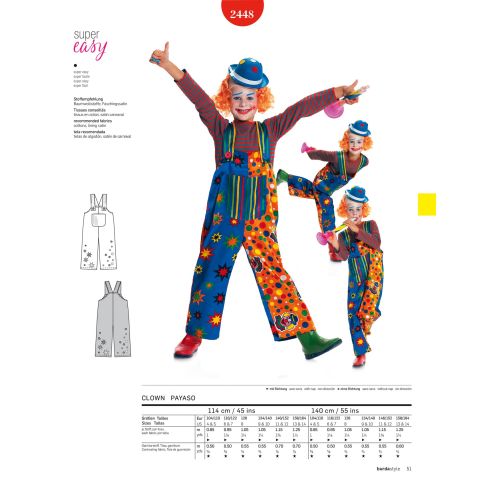Burda Schnittmuster 2448