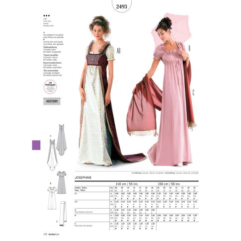 Burda Schnittmuster 2493