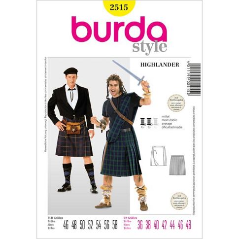 Burda Schnittmuster 2515