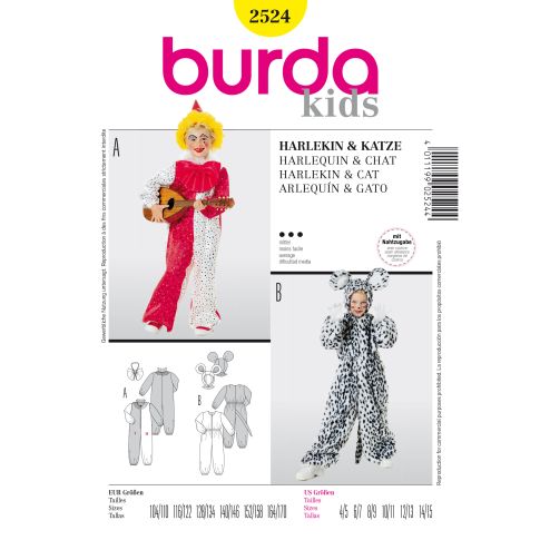 Burda Schnittmuster 2524