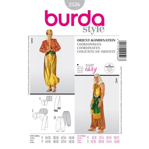 Burda Schnittmuster 2526
