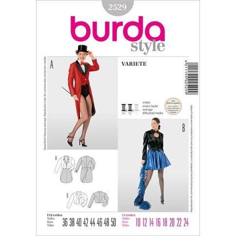 Burda Schnittmuster 2529