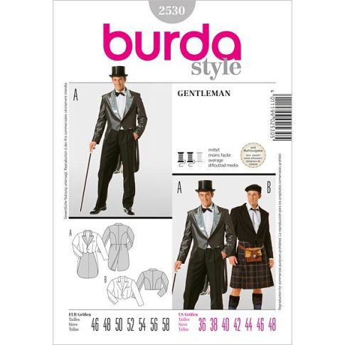 Burda Schnittmuster 2530