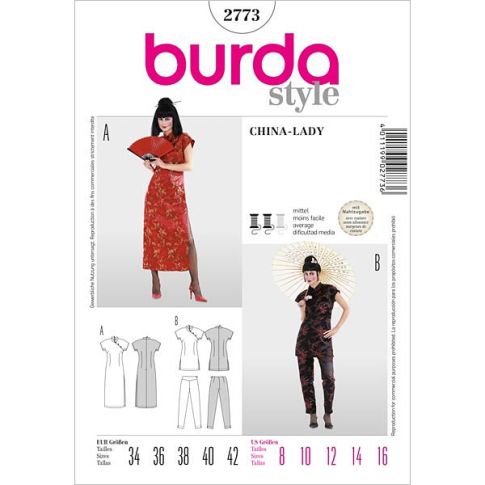 Burda Schnittmuster 2773