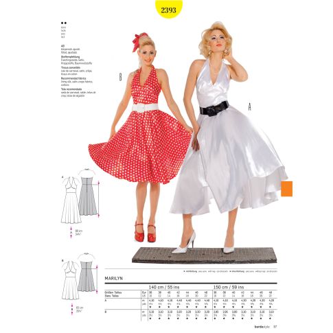 Burda Schnittmuster 2393