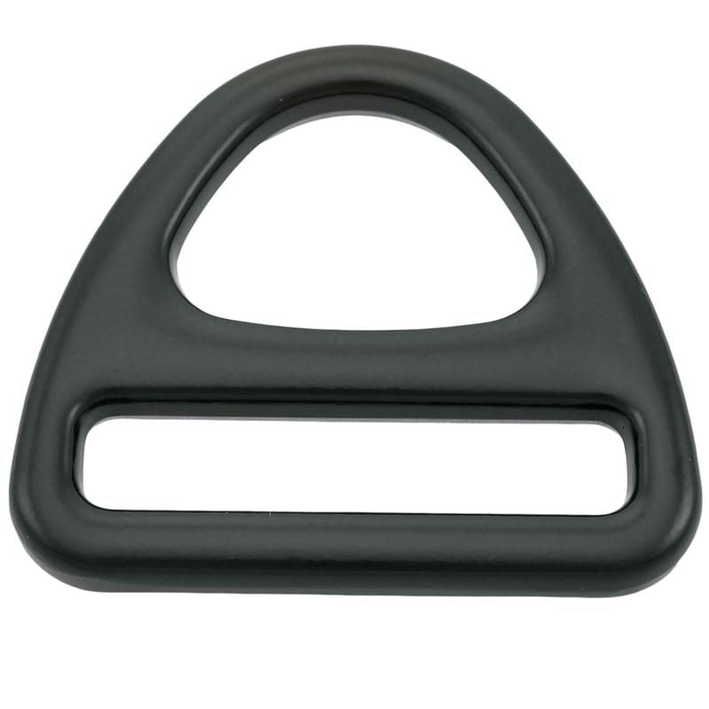 Dreieckiger D-Ring schwarz