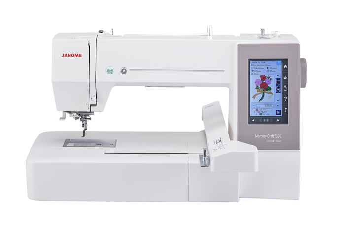 Janome Memory Craft 550 Limited Edition