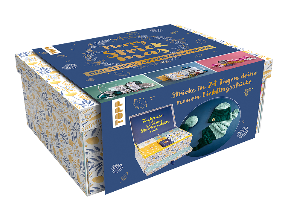 Strick Adventskalender - Merry Strickmas