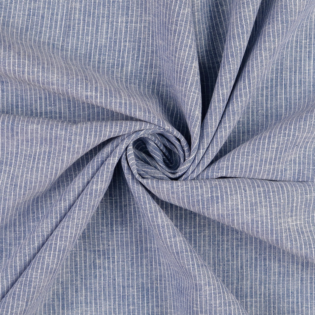 Linen - Marly Stripes Blue