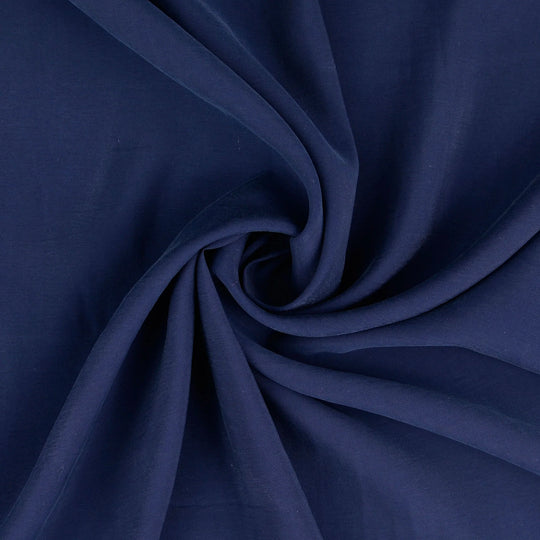 Viskose - Sandgewaschen Marineblau