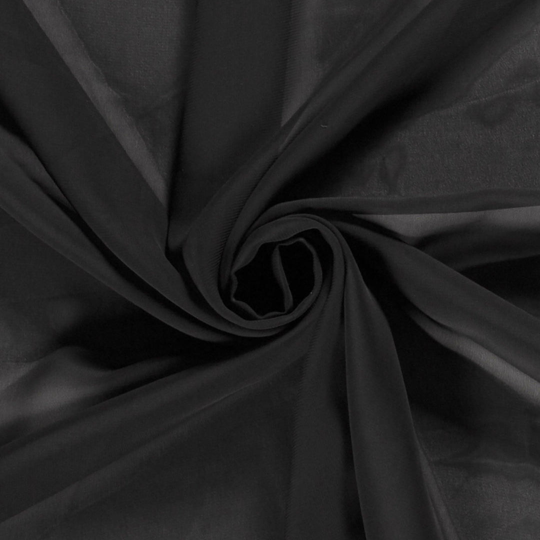 Chiffon Col.5001 (Schwarz)
