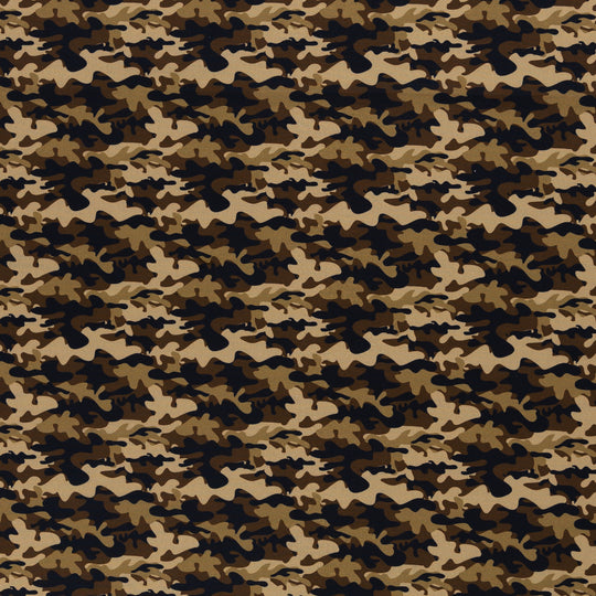 Baumwolle - Camouflage Braun Kim