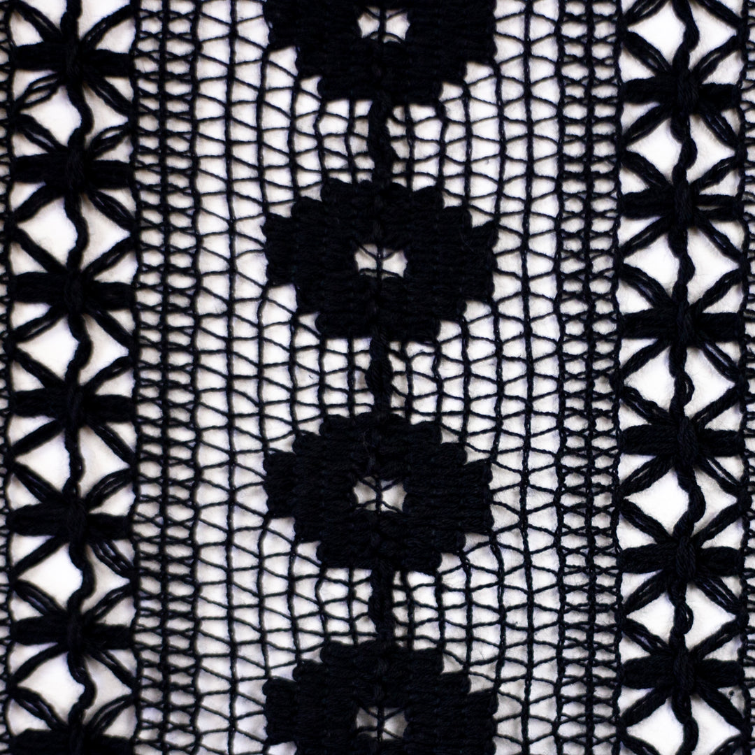 Boho Spitze - Schwarz