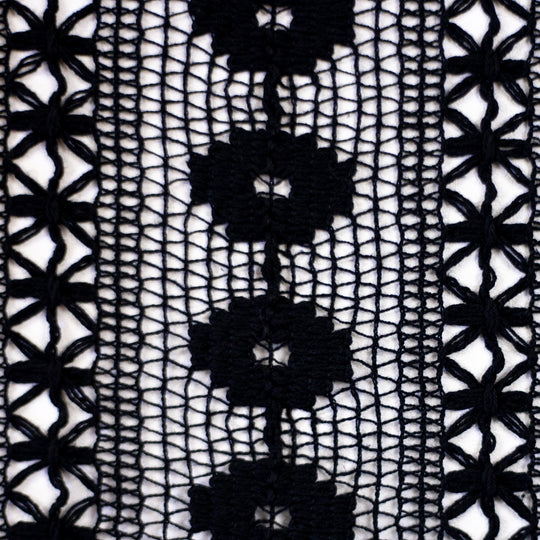 Boho Spitze - Schwarz