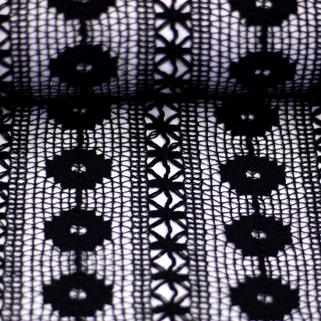 Boho Spitze - Schwarz