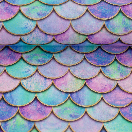 Baumwolle - Mermaid bunt
