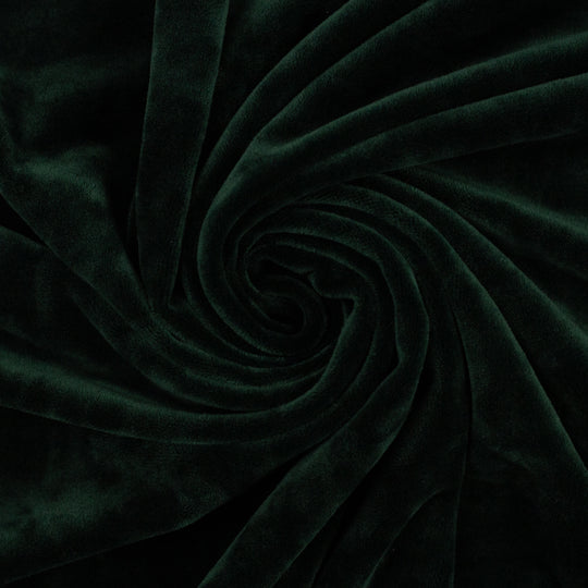 Nickysamt - Kelz Dunkelgrün