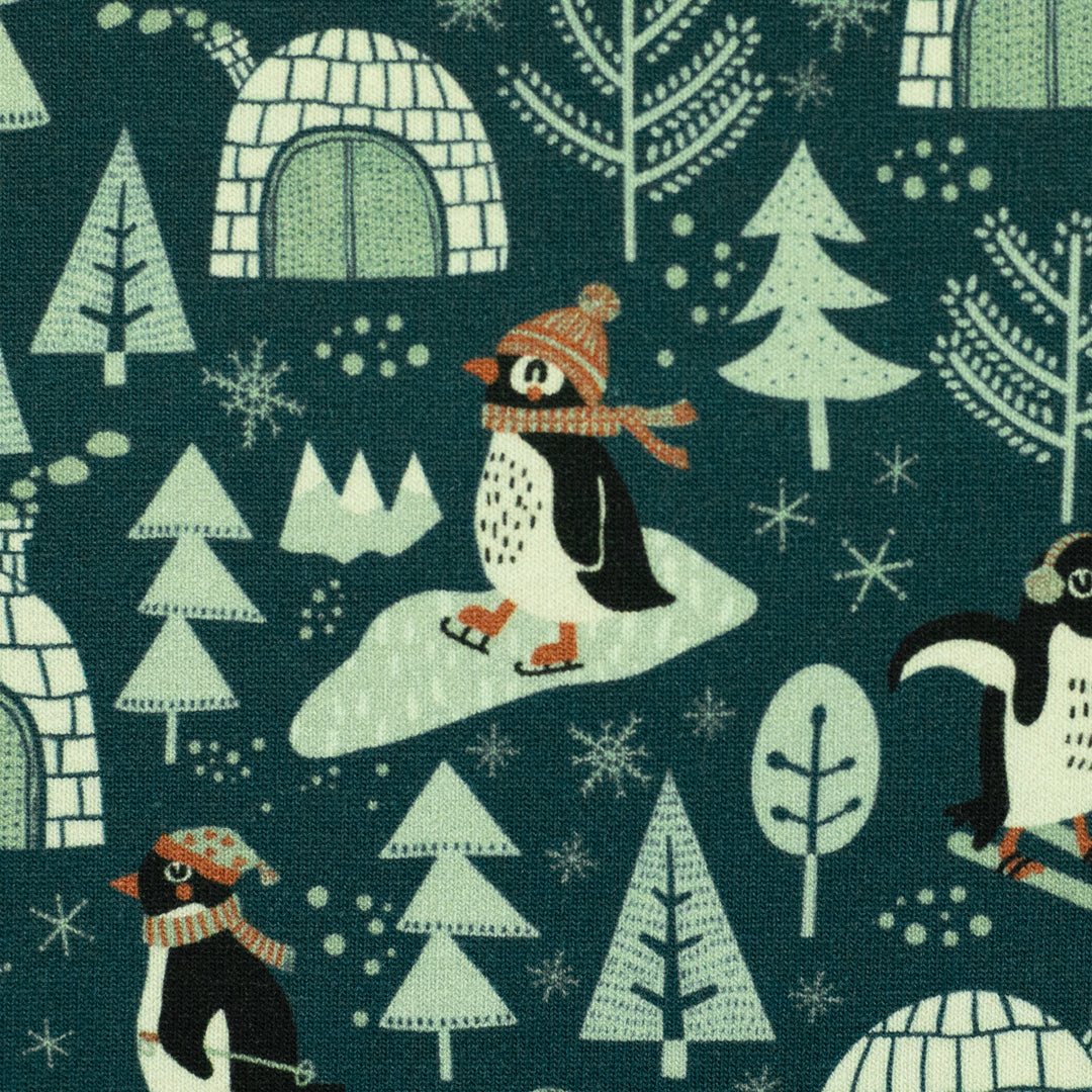 French Terry - Polar Iglu